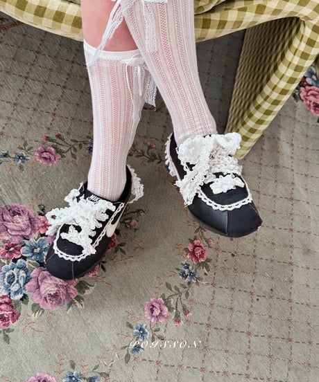 27[予約]poisson blanc lace socks
