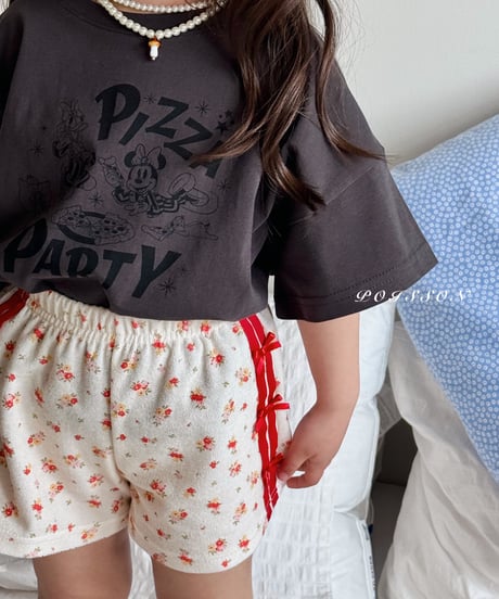 17[予約]poisson flower line shorts