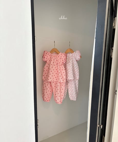 20[予約]ohho berryberry rubber band pants