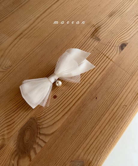 59[予約]marron emma brooch