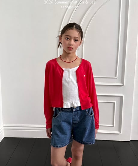 4[予約]matilda&lee frill camisole
