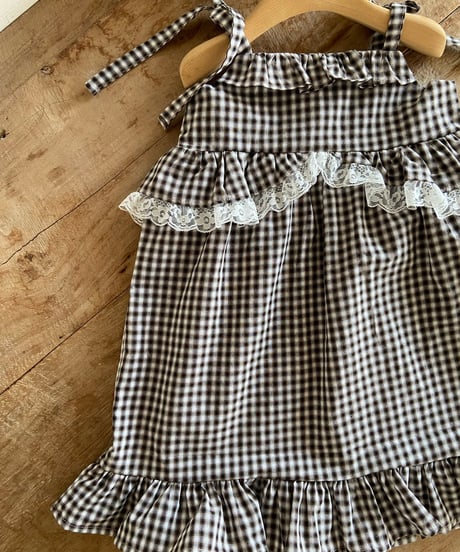 5[予約]anneshirley modern check ops