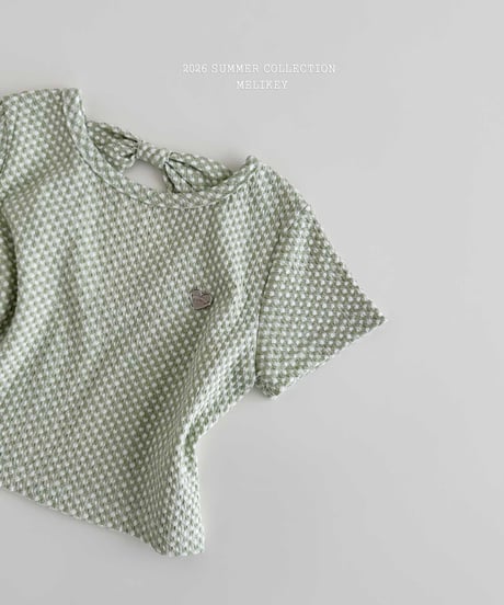 4[予約]melikey point back t
