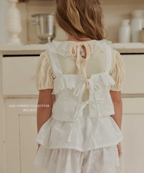 27[予約]melikey nana frill vest