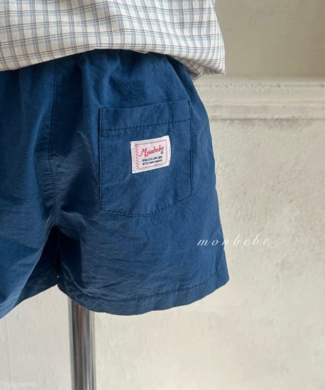 100[予約]monbebe batik cotton shorts