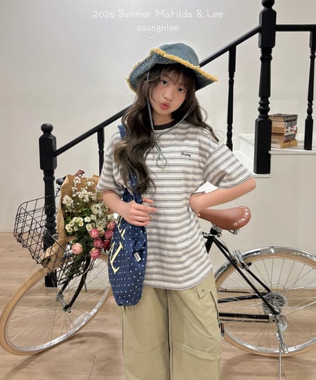 40[予約]matilda&lee slow border tee