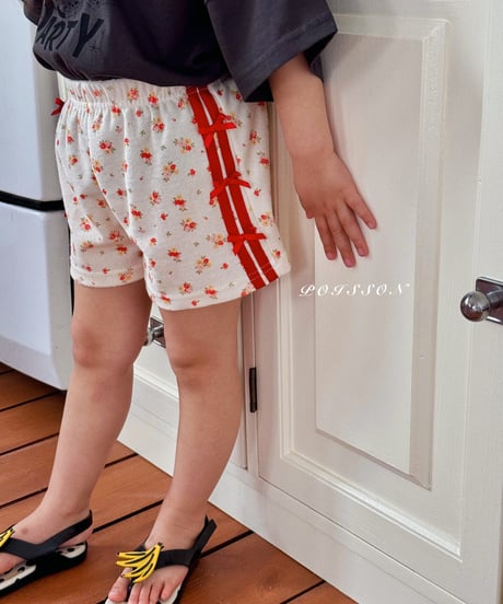 17[予約]poisson flower line shorts