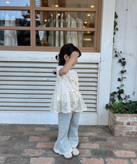 [即納]solana original Floral mist bustier(kids&mom)