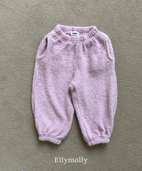 23[予約]ELLYMOLLY fuzzy hug jogger pants
