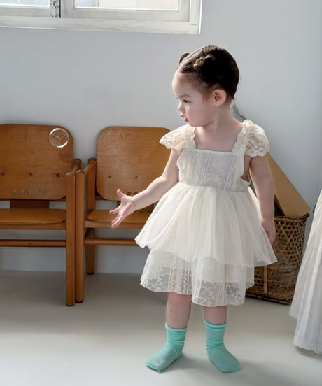 7[予約]mydaughter bela lace tutu dress