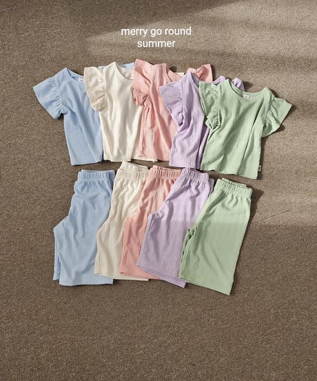 5[予約]merry go round frill set