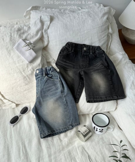 69[予約]matilda&lee maxi bermuda denim