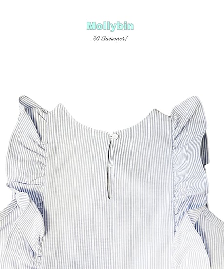 5[予約]Mollybin bubble frill ops