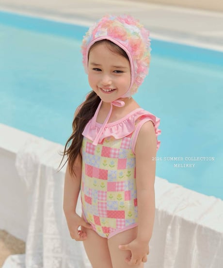 74[予約]melikey garden frill swimsuit