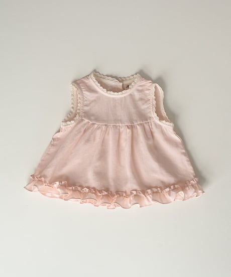17[予約]Roa sleeveless york frill blouse
