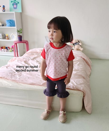 58[予約]merry go round jelly sleeveless set