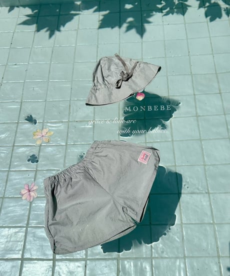 119[予約]monbebe brownie swim set