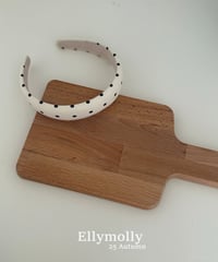 130[予約]ELLYMOLLY dot headband