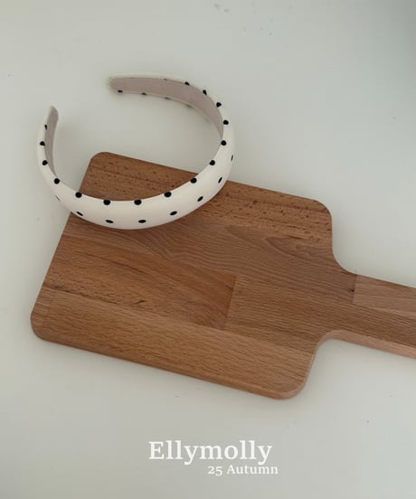 130[予約]ELLYMOLLY dot headband