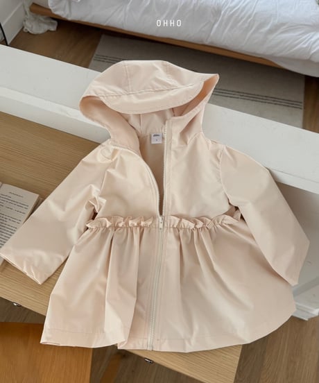 7[予約]ohho ohho frill rain jacket