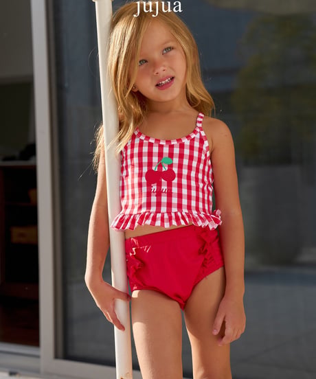 21[予約]jujua cherry swimwear(hat set)
