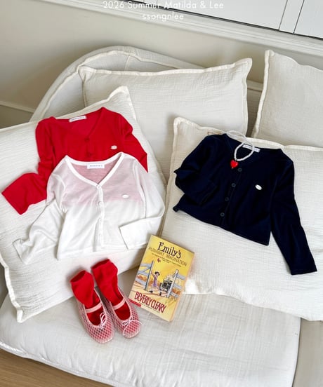 87[予約]matilda&lee summer cardigan