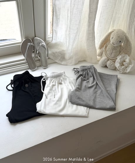 73[予約]matilda&lee cool wide pants