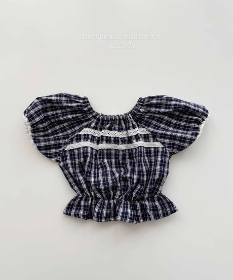 65[予約]melikey vivi lace blouse