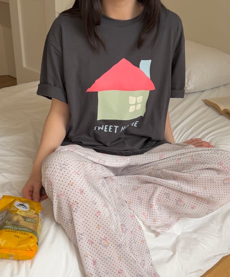 12[予約]ninibello sweet home short sleeve tee(adult)