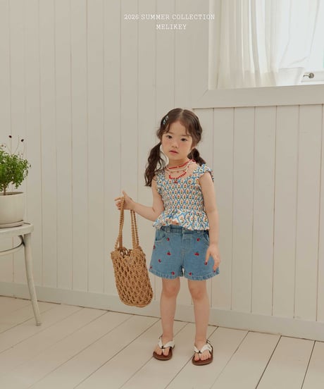 53[予約]melikey mini cherry shorts