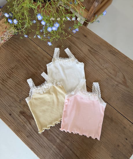 64[予約]marron love sleeveless(XS-L)