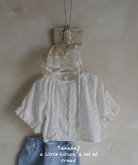 9[予約]BANANAJ kerry blouse