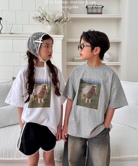 42[予約]matilda&lee angel pony tee