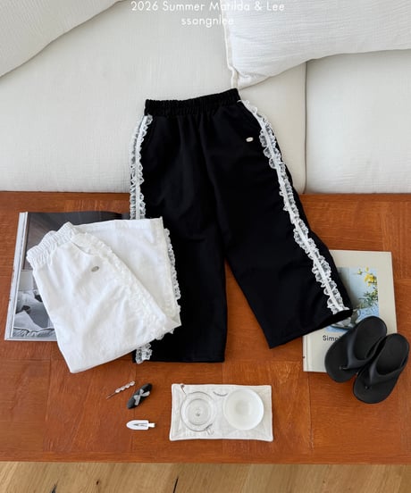 72[予約]matilda&lee lace school pants