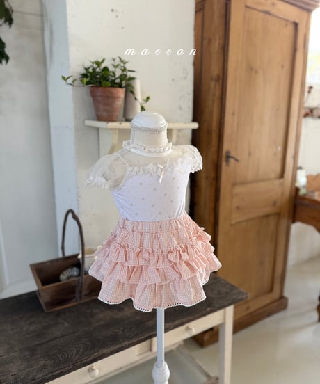 17[予約]marron lala skirt(XS-L)