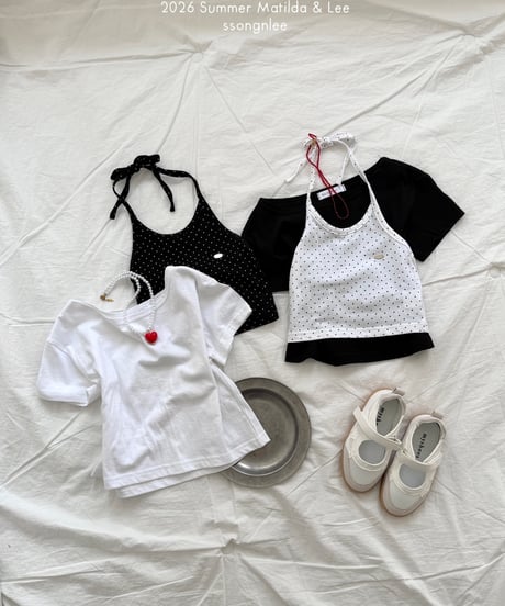 81[予約]matilda&lee dot off shoulder set