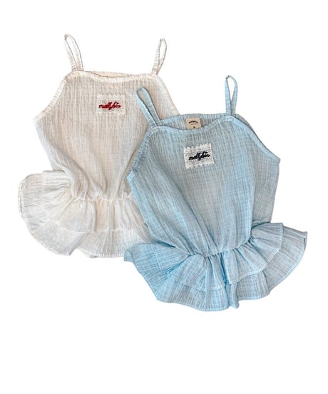 1[予約]Mollybin sally shirring top