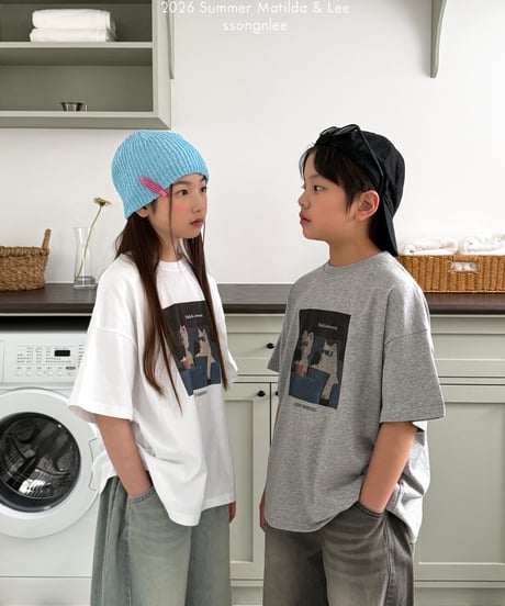 45[予約]matilda&lee cinema puppy tee