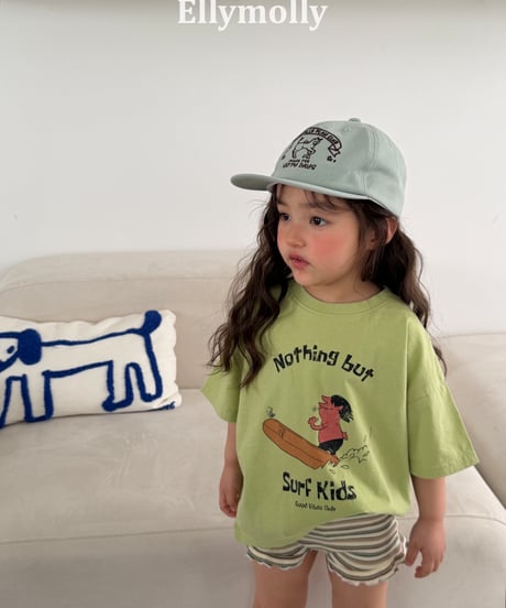 4[予約]ELLYMOLLY kids surfer t-shirt