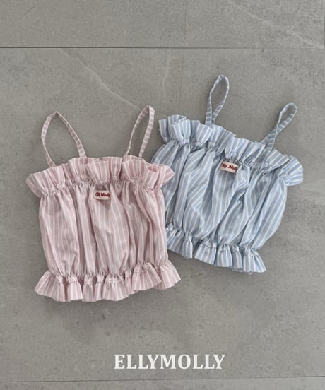 25[予約]ELLYMOLLY maren frill bustier