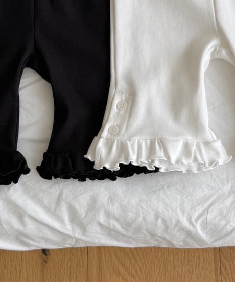 42[予約]ninibello capri frill pants