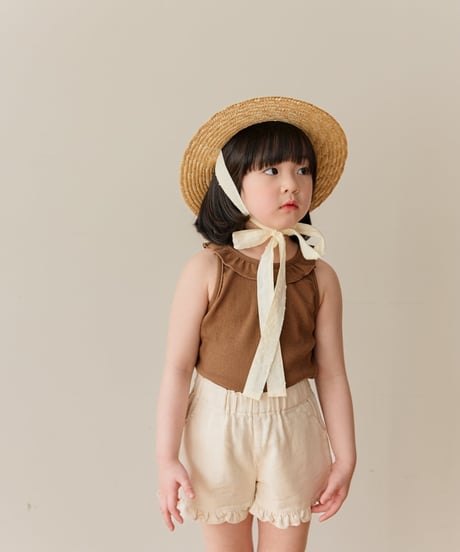 17[予約]mon Atelier summer frill shorts