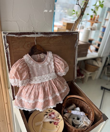 42[予約]marron sofia suit(6-18m)