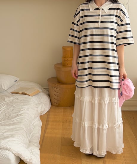20[予約]ninibello pocky collar tee(adult)