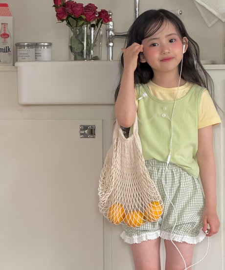 [即納]ninibello bonbon lace blomers(Green)