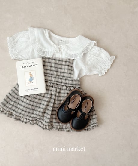 3[予約]mimi market bella collar blouse