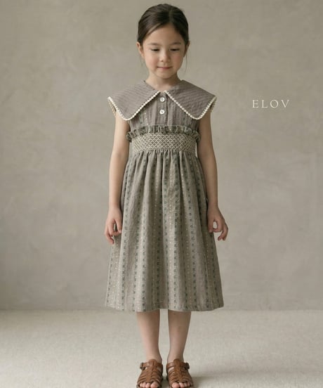 4[予約]elov&monpetitbebe rena blouse