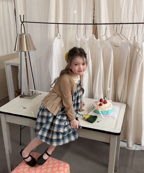 24[予約]aiai riri check dress