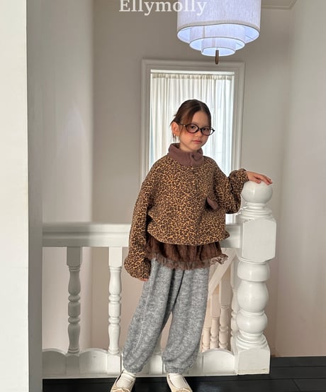 23[予約]ELLYMOLLY fuzzy hug jogger pants