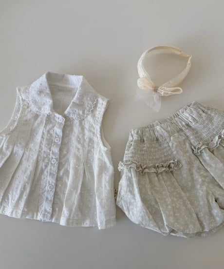 5[予約]mydaughter sweet bloomer set